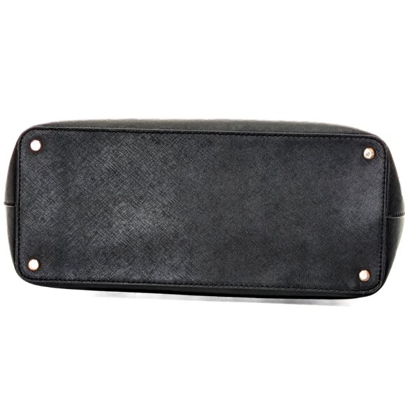 KATE SPADE Dally Laurel Way Saffiano Leather Zip Top Tote Black - Picture 5 of 15